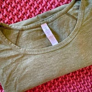 lululemon athletica Olive Green Short Sleeve Tee
